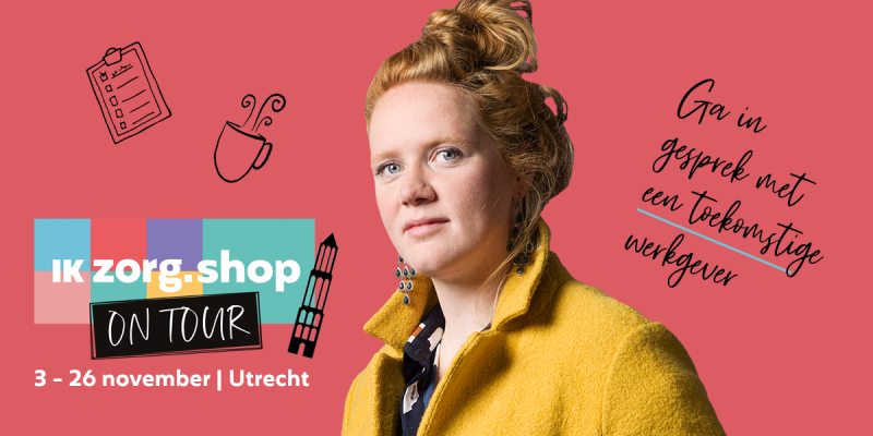 Ik Zorg Shop pop-up store in Utrecht van 3 tot 26 november