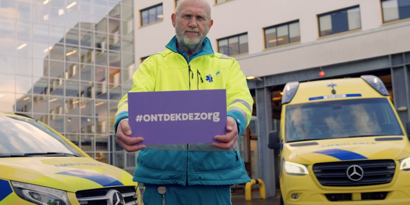 Ontdekdezorg week videoactie: geef de zorg door!