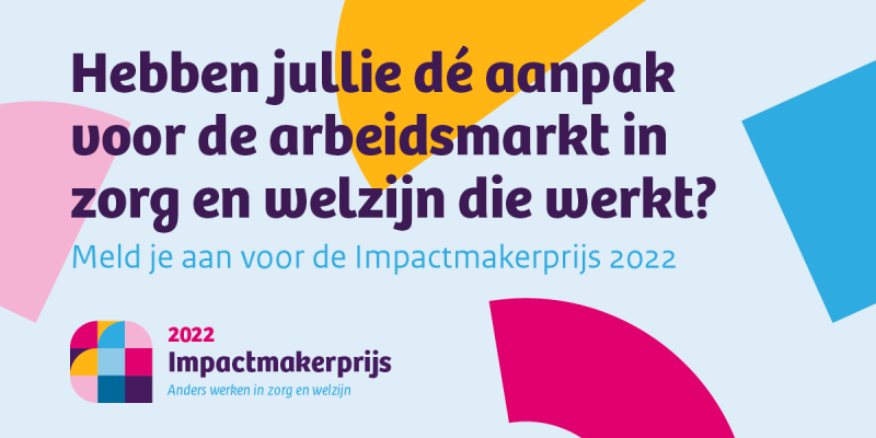 Start inschrijving Impactmakerprijs 2022